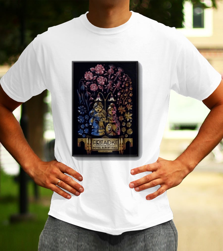 First Aid Kit September 29 30 2026 Royal Albert Hall London With Floral T-Shirt