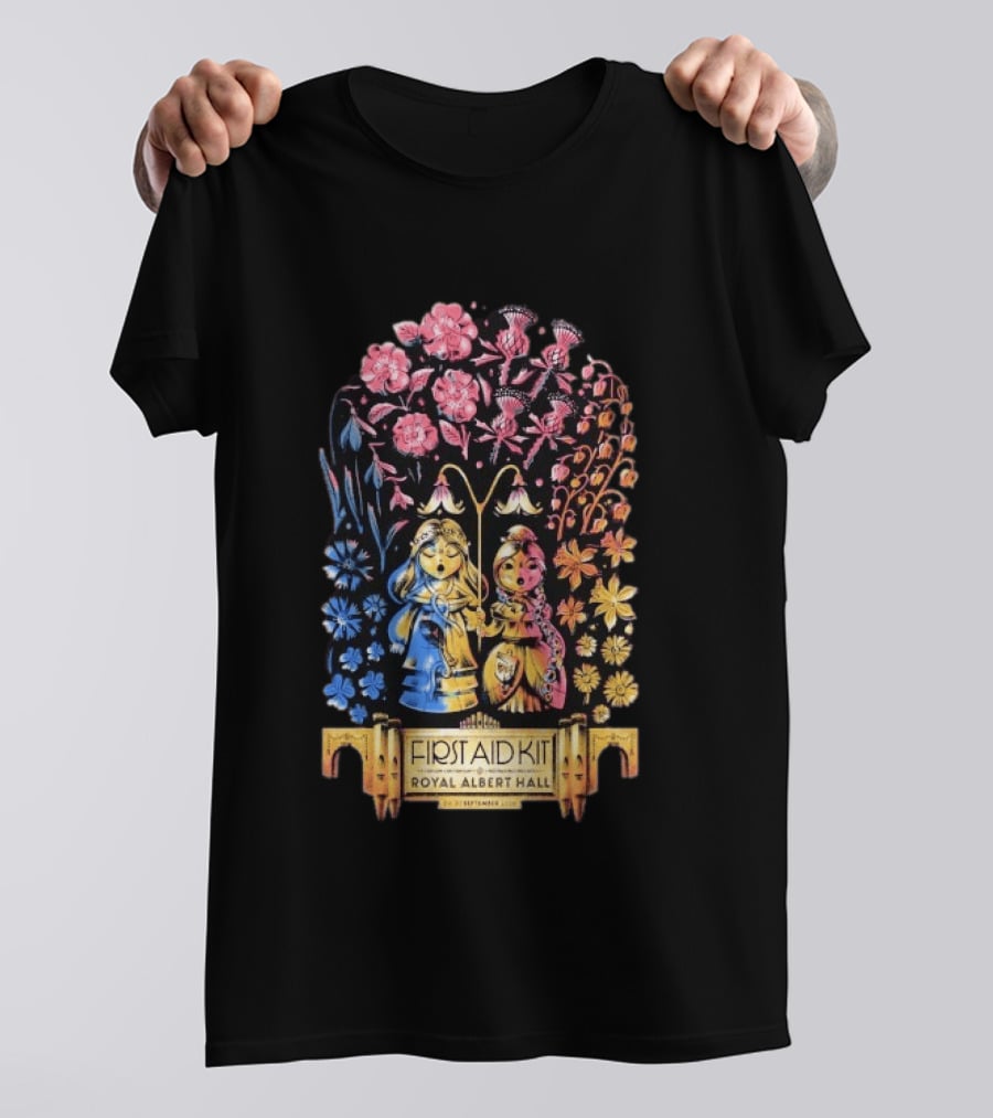 First Aid Kit September 29 30 2026 Royal Albert Hall London UK Floral T-Shirt