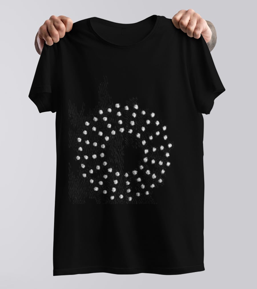 Mac Miller Store Mirror Hat Black Floral Details T-Shirt