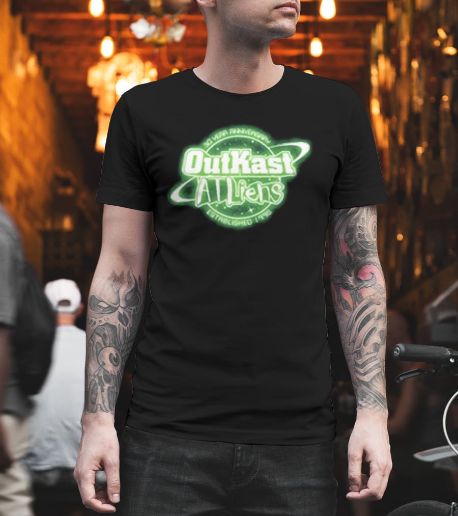 OutKast ATLiens 30 Year Anniversary Established 1996 T-Shirt