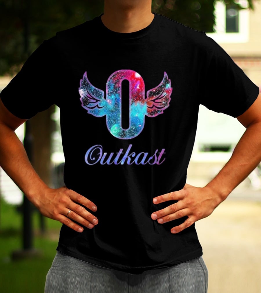 Outkast Galaxy Winged O Cosmic T-Shirt