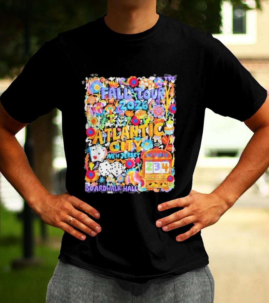 Fall Tour 2026 Atlantic City New Jersey Boardwalk Hall October 2 3 4 Phish Boardwalk Ball T-Shirt