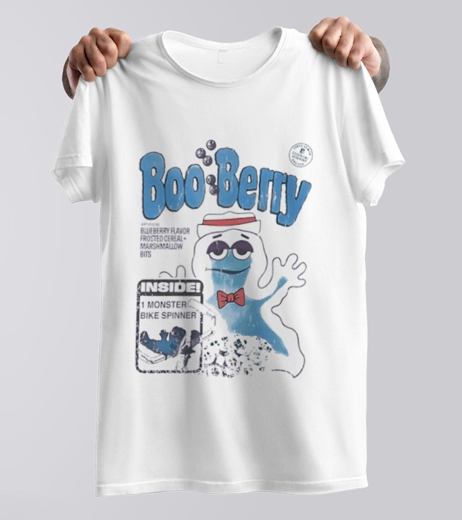 Boo Berry Inside 1 Monster Prize Surprise Ghost Cereal T-Shirt