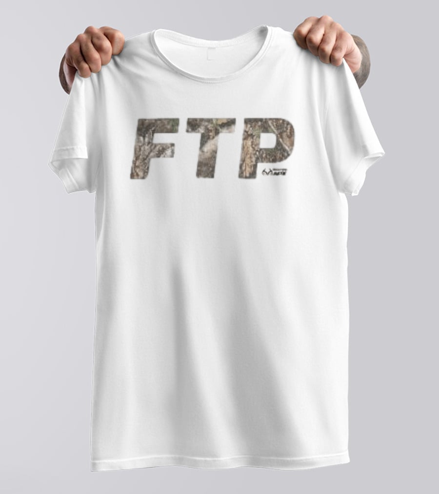 FTP Camo Fuckthepopulation Apx Realtree T-Shirt