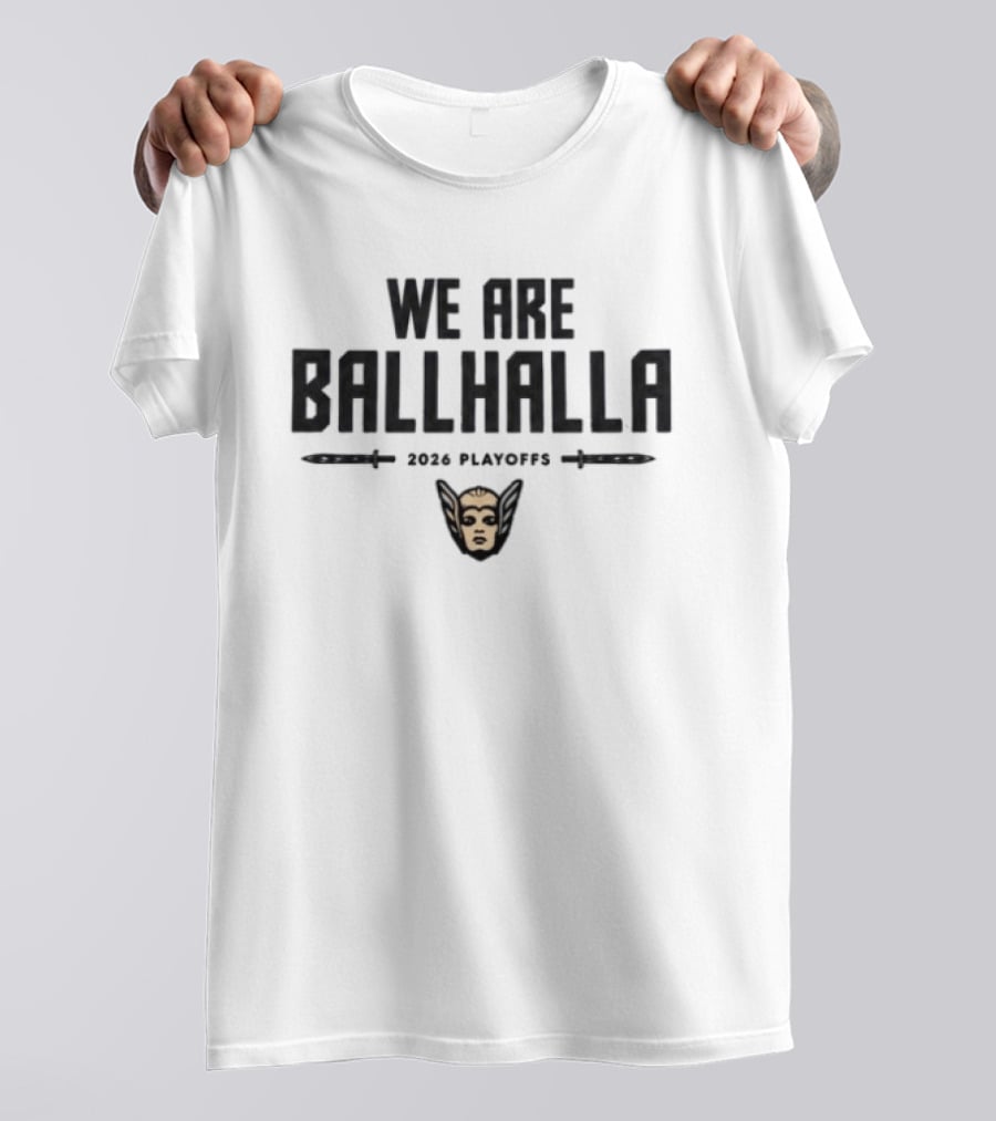 Golden State Valkyries We Are Ballhalla 2026 Playoffs T-Shirt
