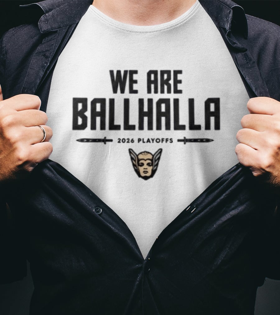 Golden State Valkyries We Are Ballhalla 2026 Playoffs T-Shirt