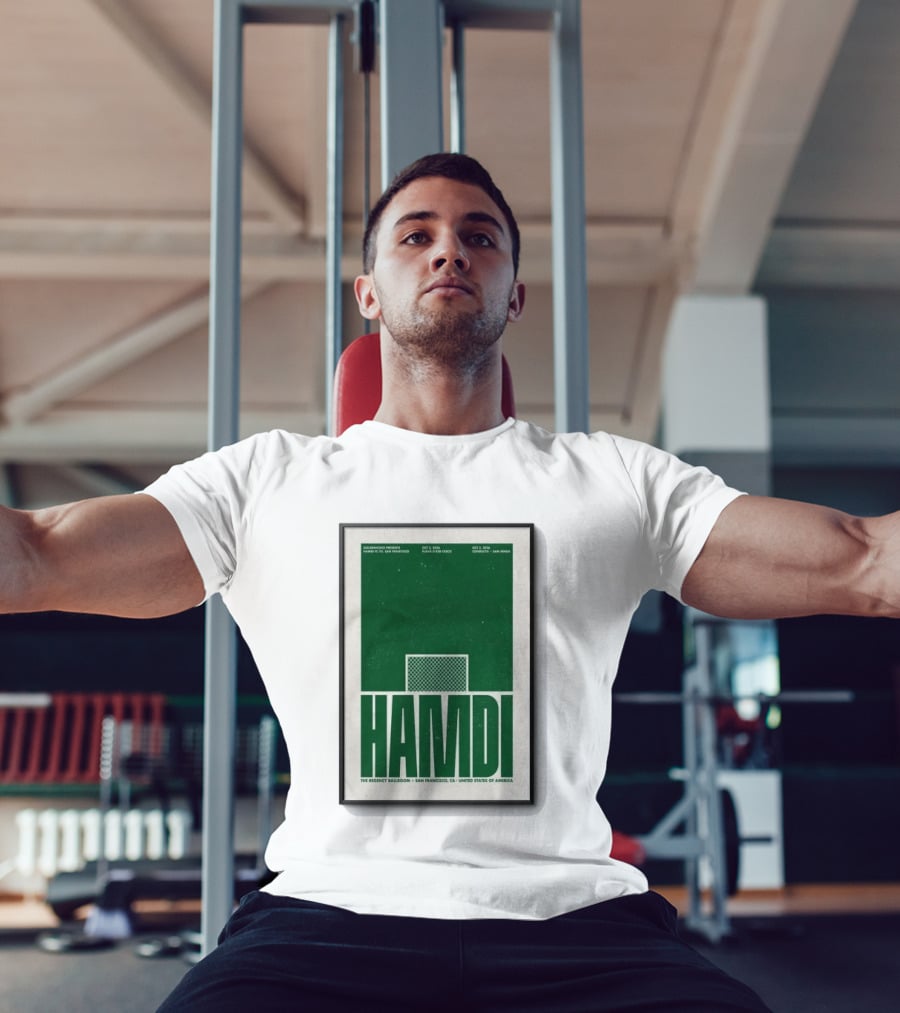 Hamdi The Regency Ballroom San Francisco Oct 2 3 2026 Soccer T-Shirt