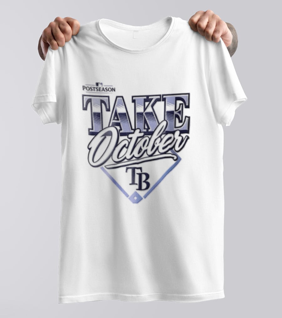 Tampa Bay Rays Take October TB Baseball T-Shirt