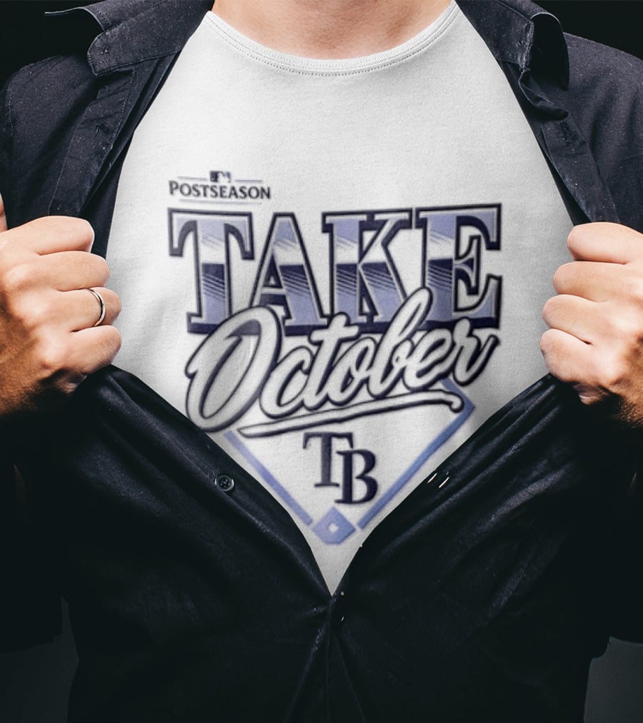 Tampa Bay Rays Take October TB Baseball T-Shirt