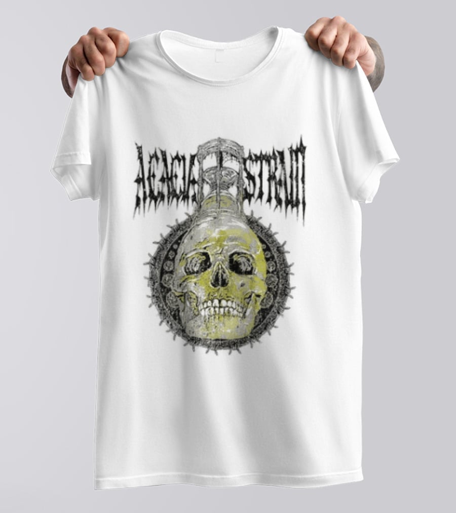 The Acacia Strain Hourglass Skull Fuck You Die Slow T-Shirt