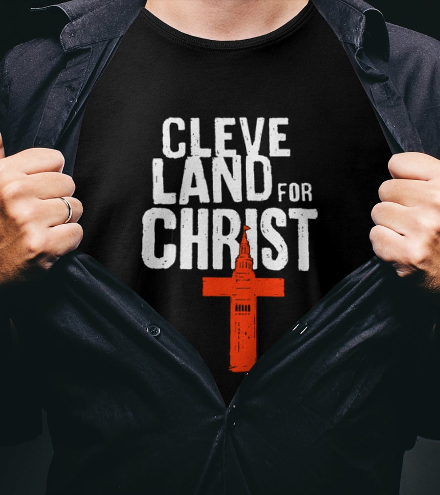 Cleveland For Christ 2026 Tower Cross T-Shirt