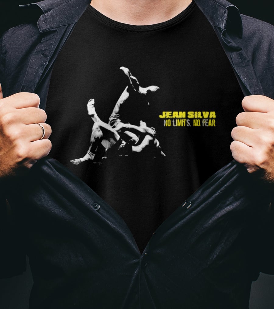 Jean Silva No Limits No Fear Martial Arts Action T-Shirt