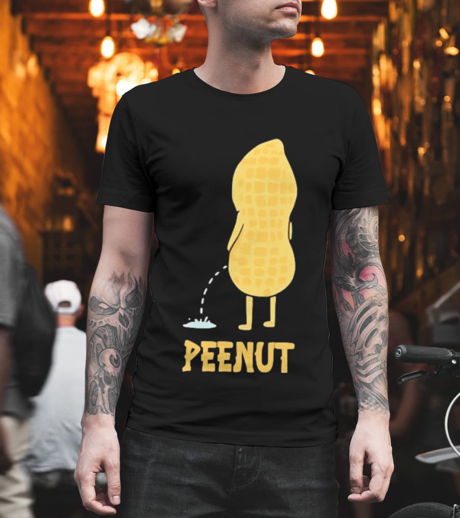 Peenut Funny Peanut Character With Humorous Twist T-Shirt
