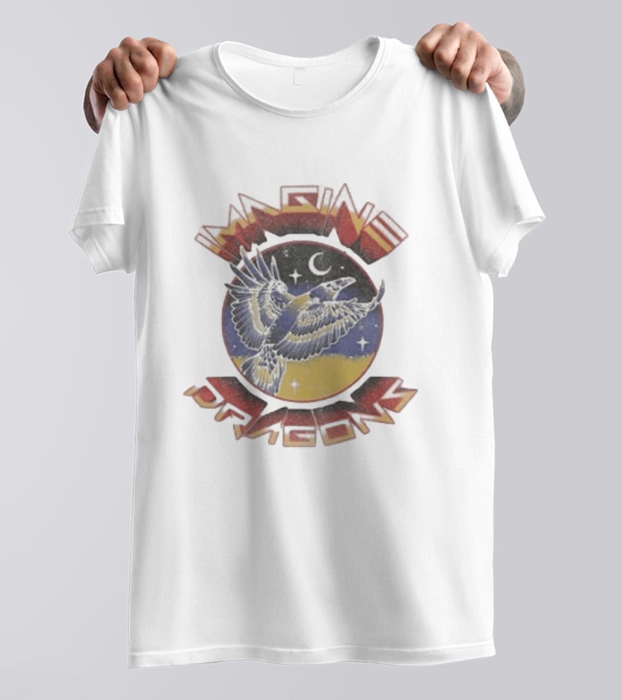Imagine Dragons Celestial Night Sky Bird T-Shirt