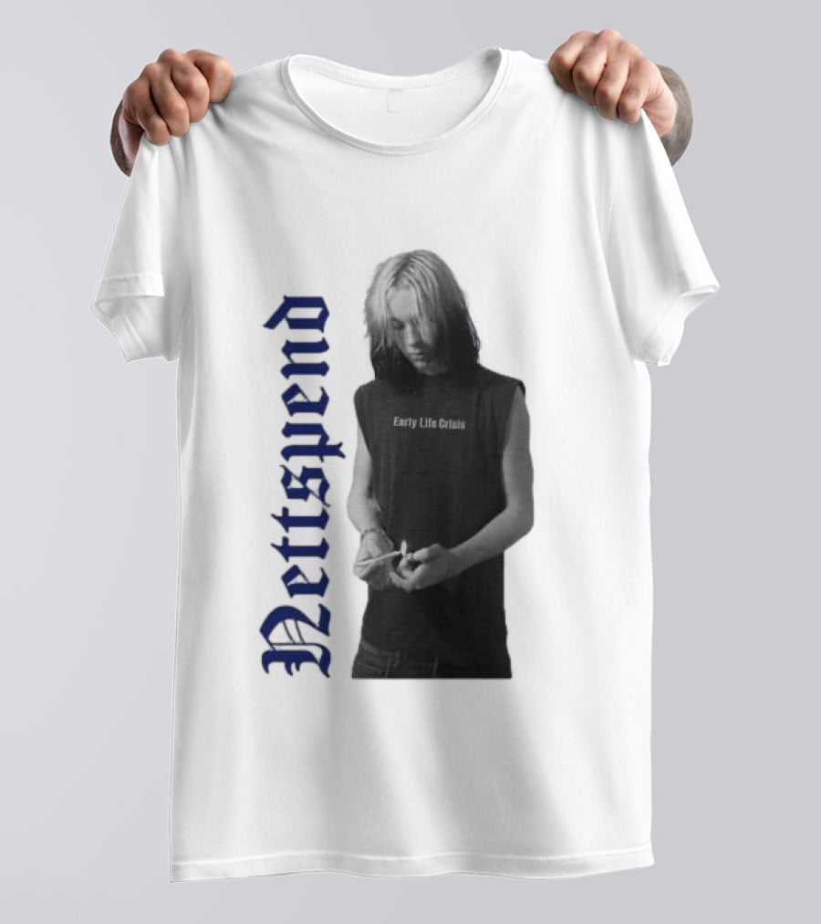 Nettspend Early Life Crisis Old English T-Shirt