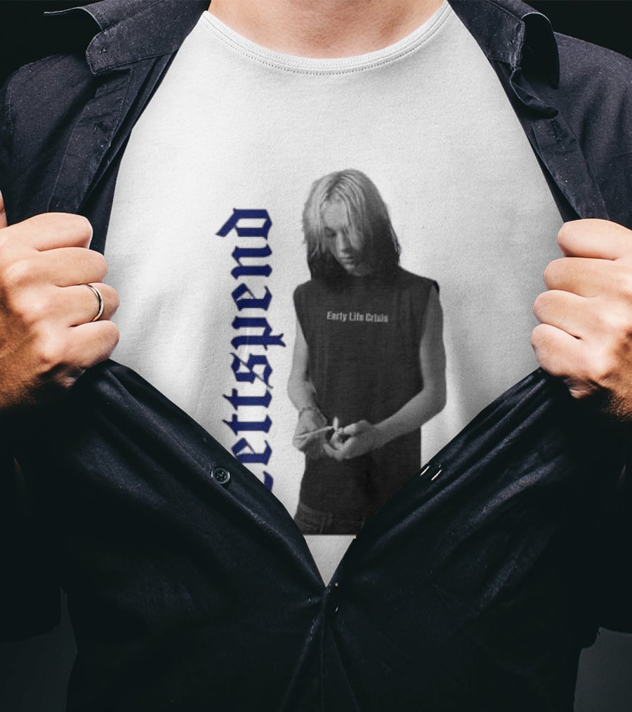 Nettspend Early Life Crisis Old English T-Shirt