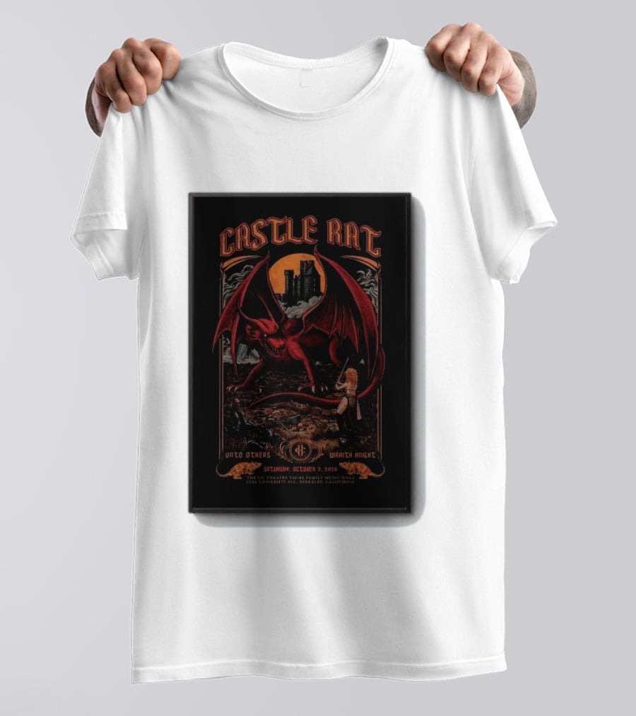 Castle Rat Unto Others Warth Knight Berkeley October 3 2026 T-Shirt