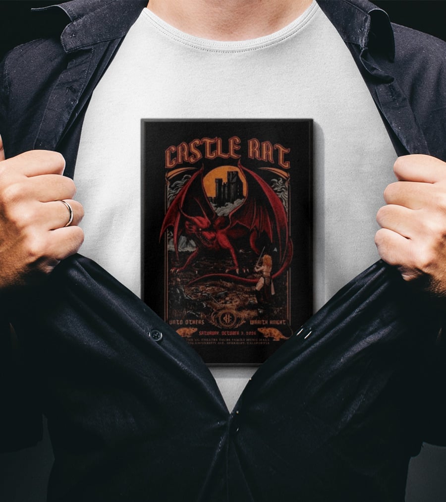 Castle Rat Unto Others Warth Knight Berkeley October 3 2026 T-Shirt