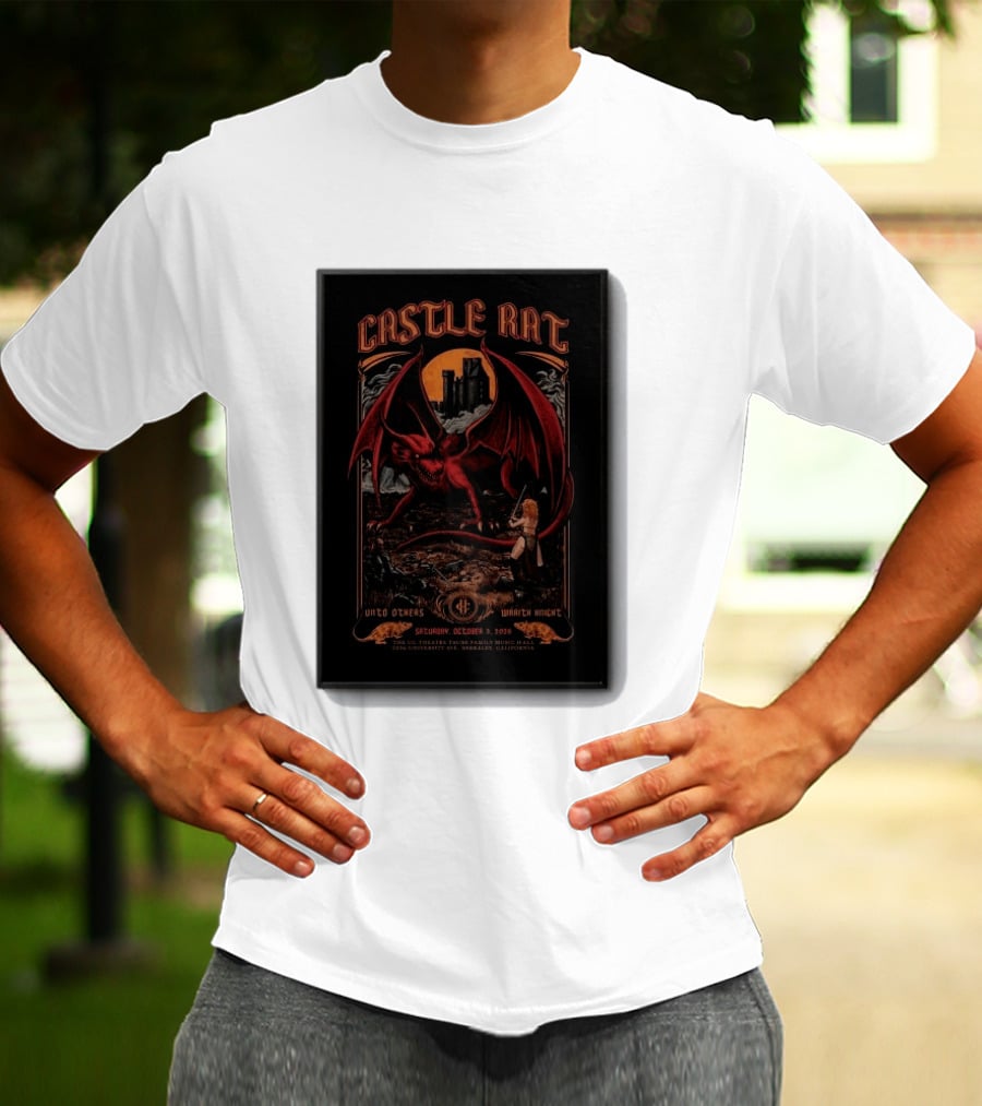 Castle Rat Unto Others Warth Knight Berkeley October 3 2026 T-Shirt
