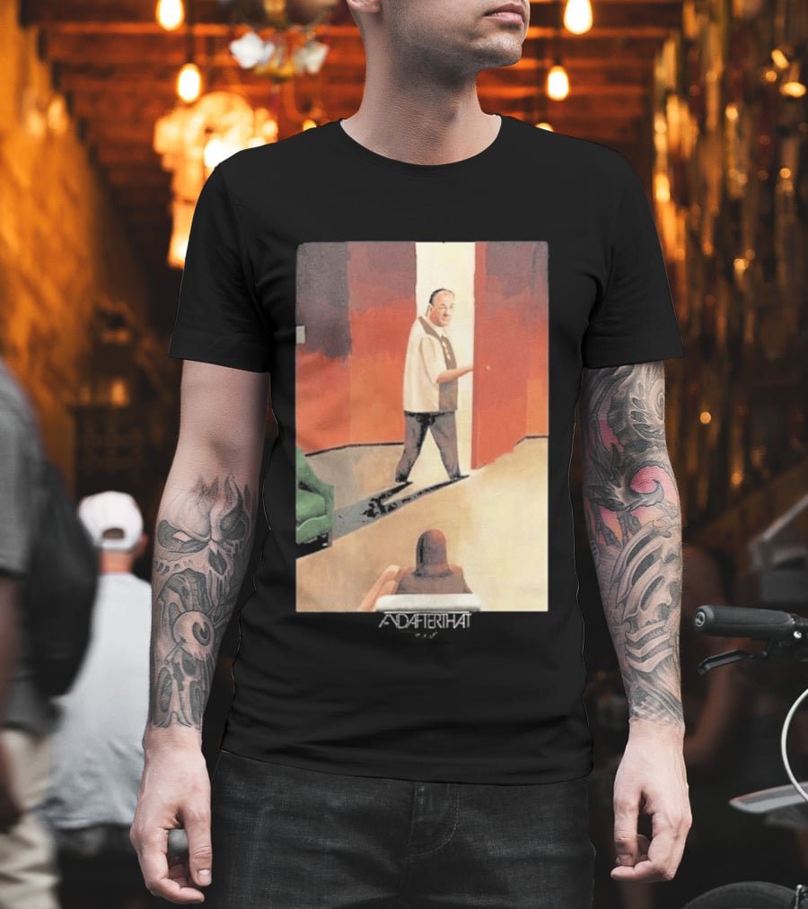 After That Therapy Scene Black Edge T-Shirt