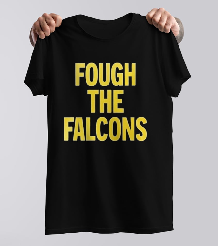 Atlanta Falcons Fough The Falcons Bold Yellow T-Shirt
