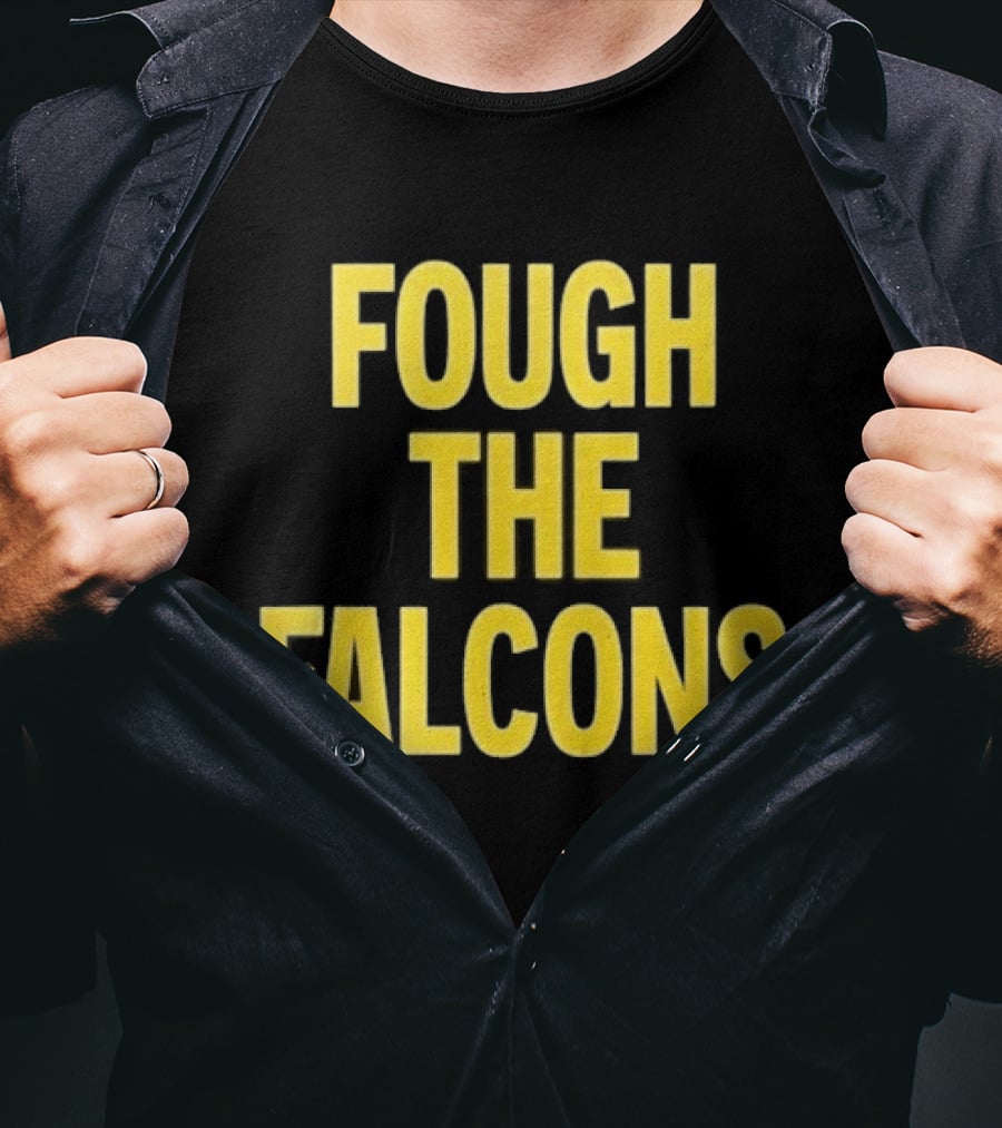 Atlanta Falcons Fough The Falcons Bold Yellow T-Shirt