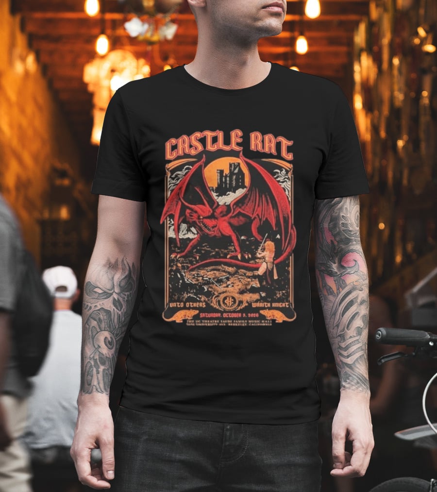 Castle Rat Berkeley Summon The Beasts Tour 2026 UC Theatre California October 3 Unto Others Wraith Knight T-Shirt