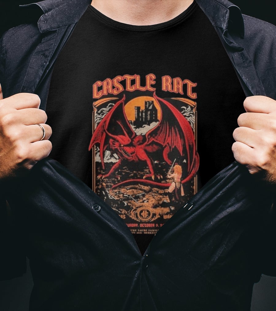 Castle Rat Berkeley Summon The Beasts Tour 2026 UC Theatre California October 3 Unto Others Wraith Knight T-Shirt