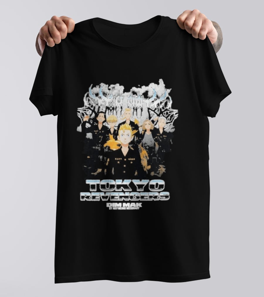 Tokyo Revengers Dim Mak Collection By Steve Aoki Collaboration T-Shirt
