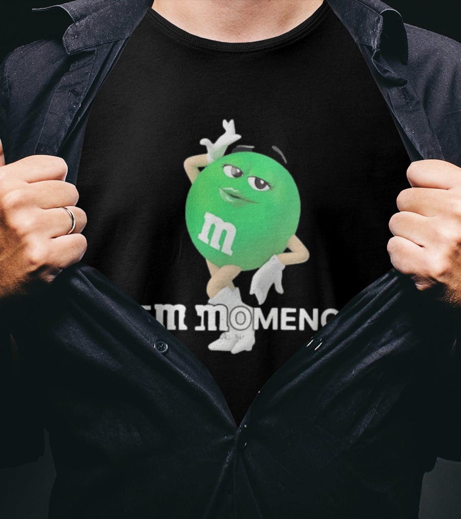 FeMomenon M&M Green Character Feminist Wordplay T-Shirt