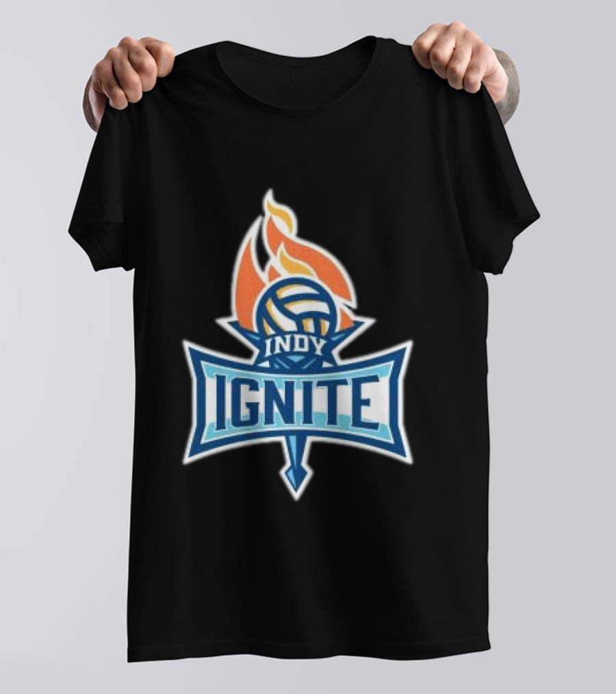 Indy Ignite Volleyball Flame T-Shirt