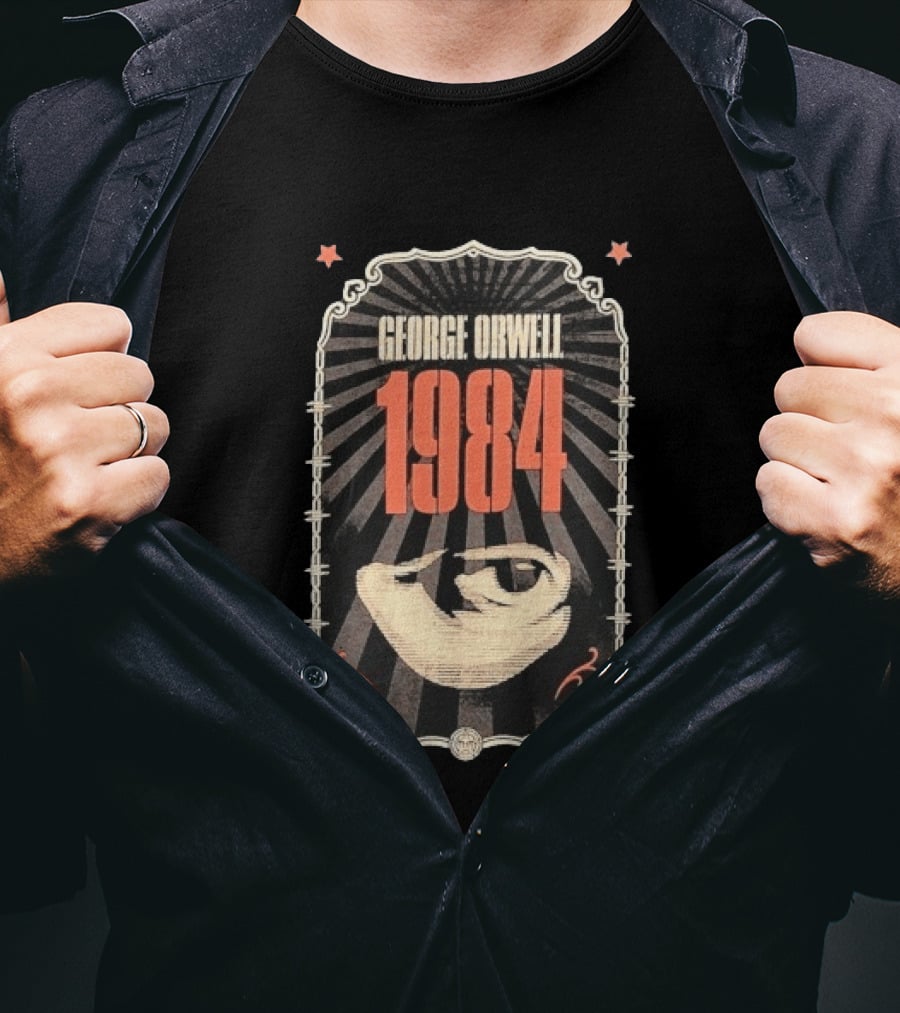 George Orwell 1984 Eye Obeying Authority T-Shirt