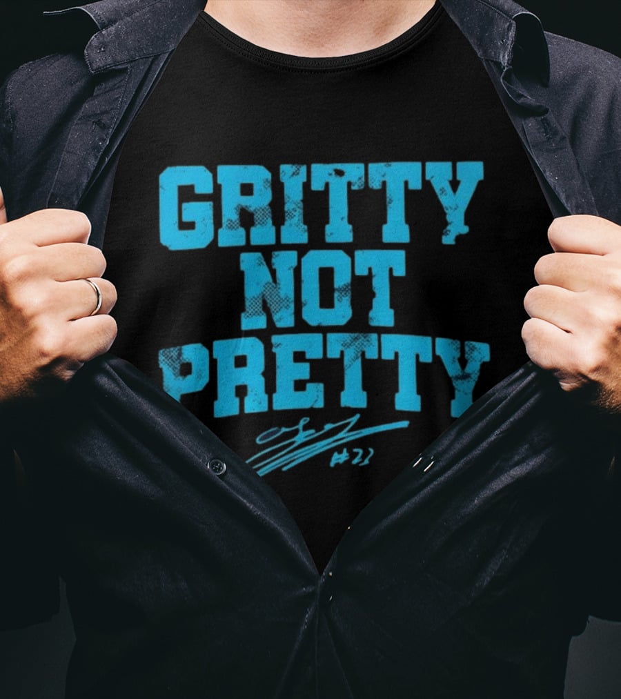 Jacksonville Jaguars Football Gritty Not Pretty Foye Oluokun Signature 23 T-Shirt