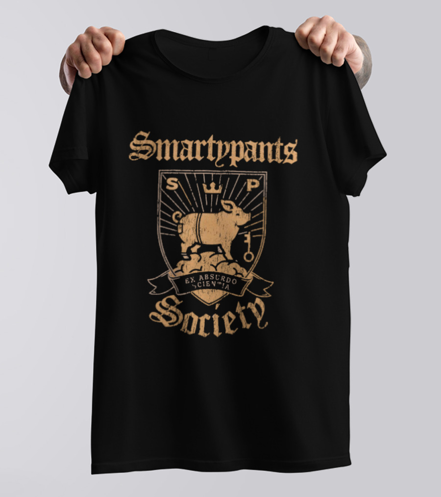 Smartypants Society SWP Ex Absurdo Scientia Pig T-Shirt