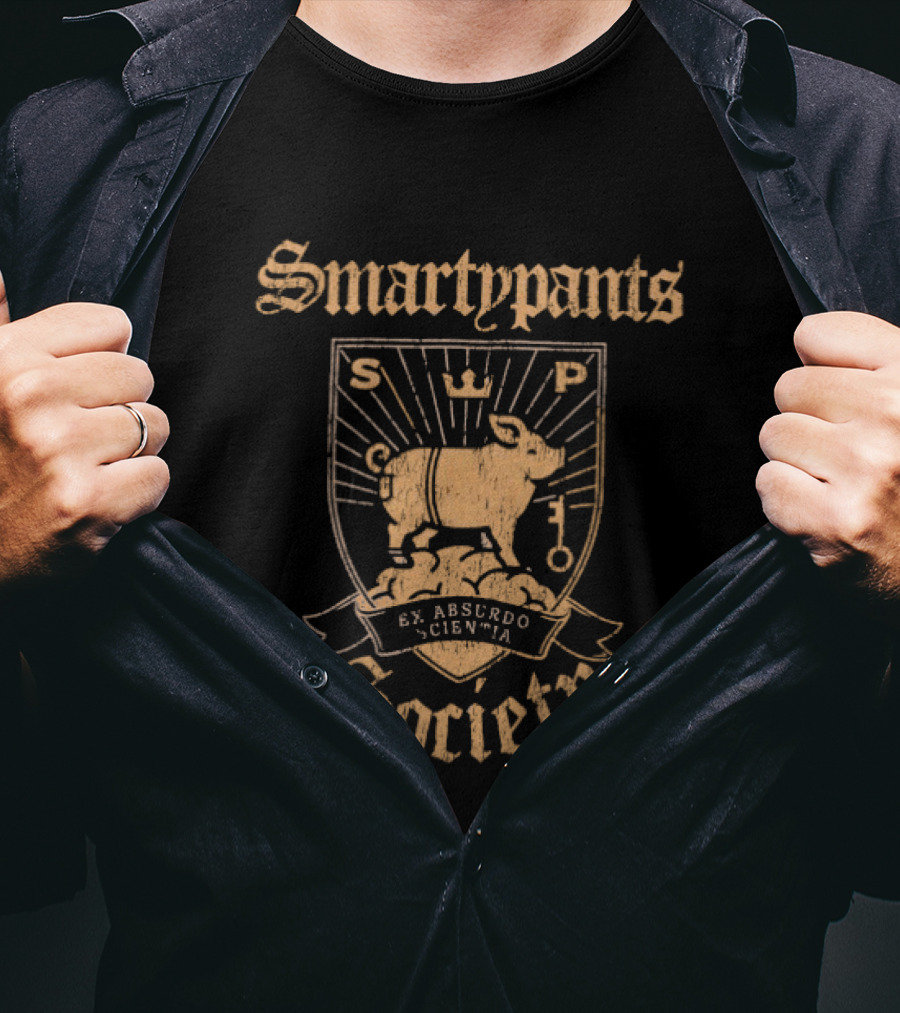 Smartypants Society SWP Ex Absurdo Scientia Pig T-Shirt