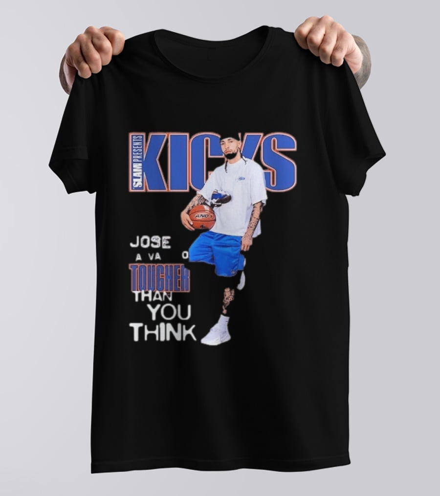 Slam Presents Kicks Jose Alvarado Tougher Than You Think New York Knicks T-Shirt