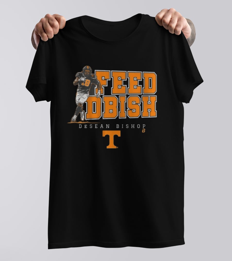 Feed DeSean Bishop Tennessee Football T-Shirt