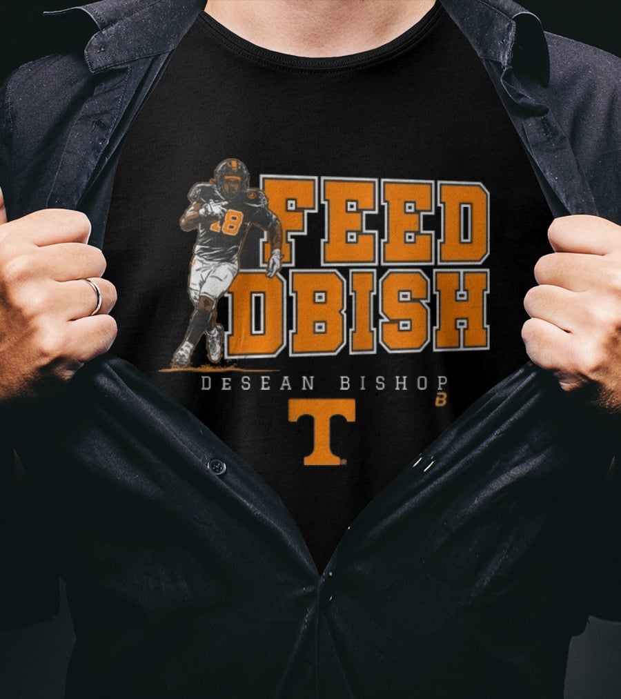 Feed DeSean Bishop Tennessee Football T-Shirt