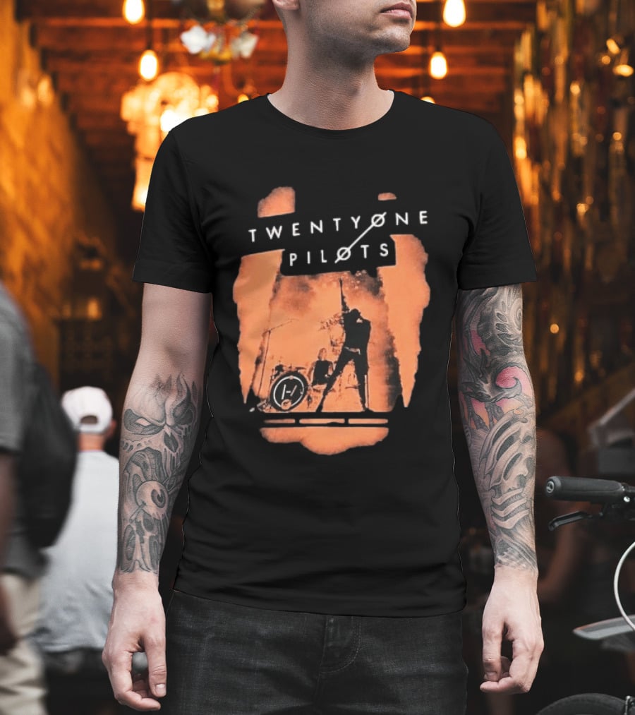 Twenty One Pilots 2017 Emotional Roadshow Tour Josh T-Shirt