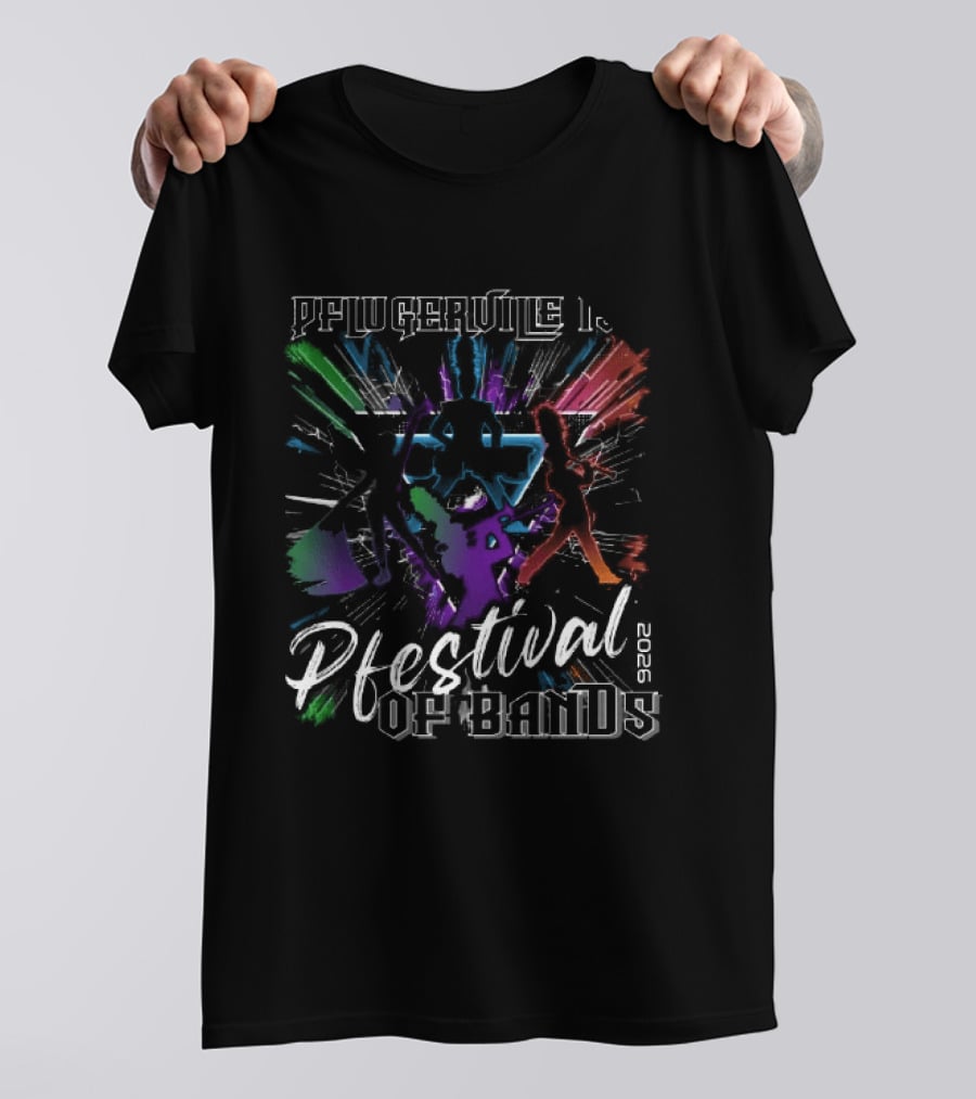 Pflugerville Festival Of Bands 2023 T-Shirt