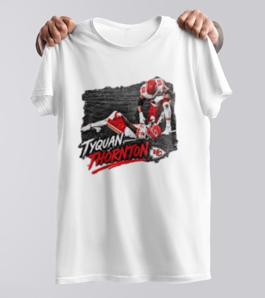 Tyquan Thornton Kansas City Chiefs Ankle Moment T-Shirt