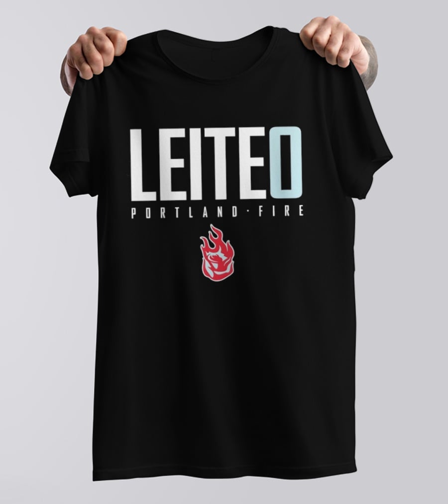 Leite 0 Portland Fire Elite Basketball Team T-Shirt