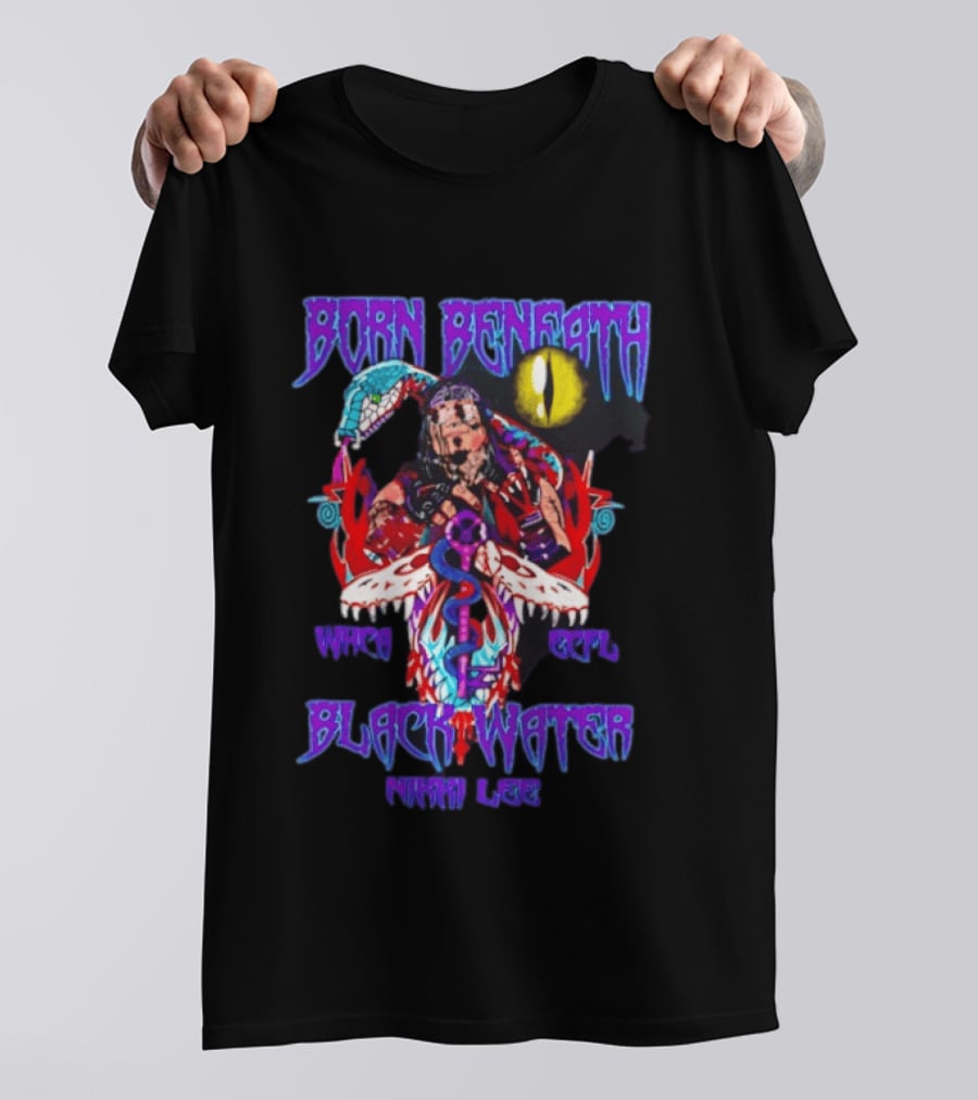 Born Beneath Black Water Nikki Lee Eye Fantasy T-Shirt