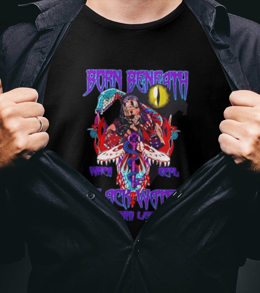 Born Beneath Black Water Nikki Lee Eye Fantasy T-Shirt