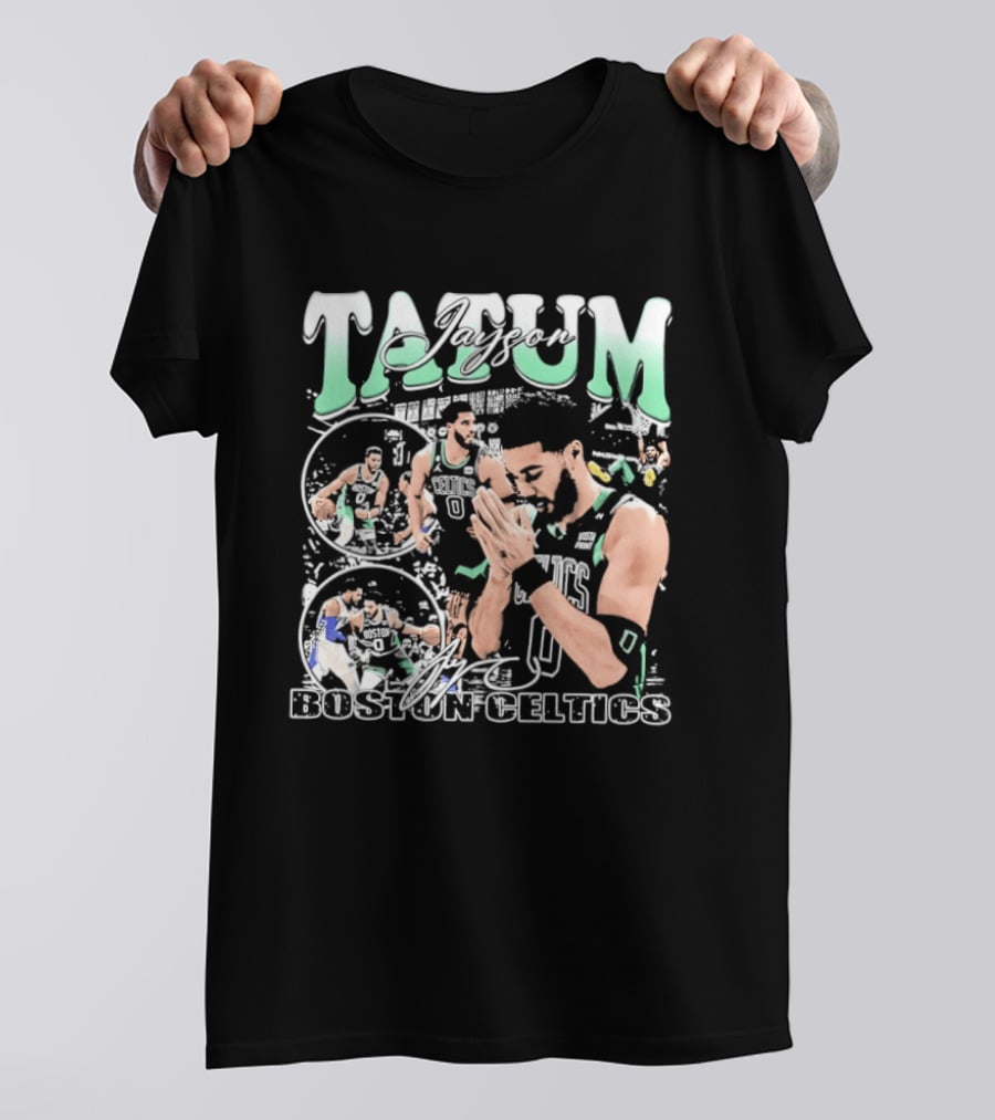 Tatum Boston Celtics 2026 Bootleg Vintage Aesthetic T-Shirt