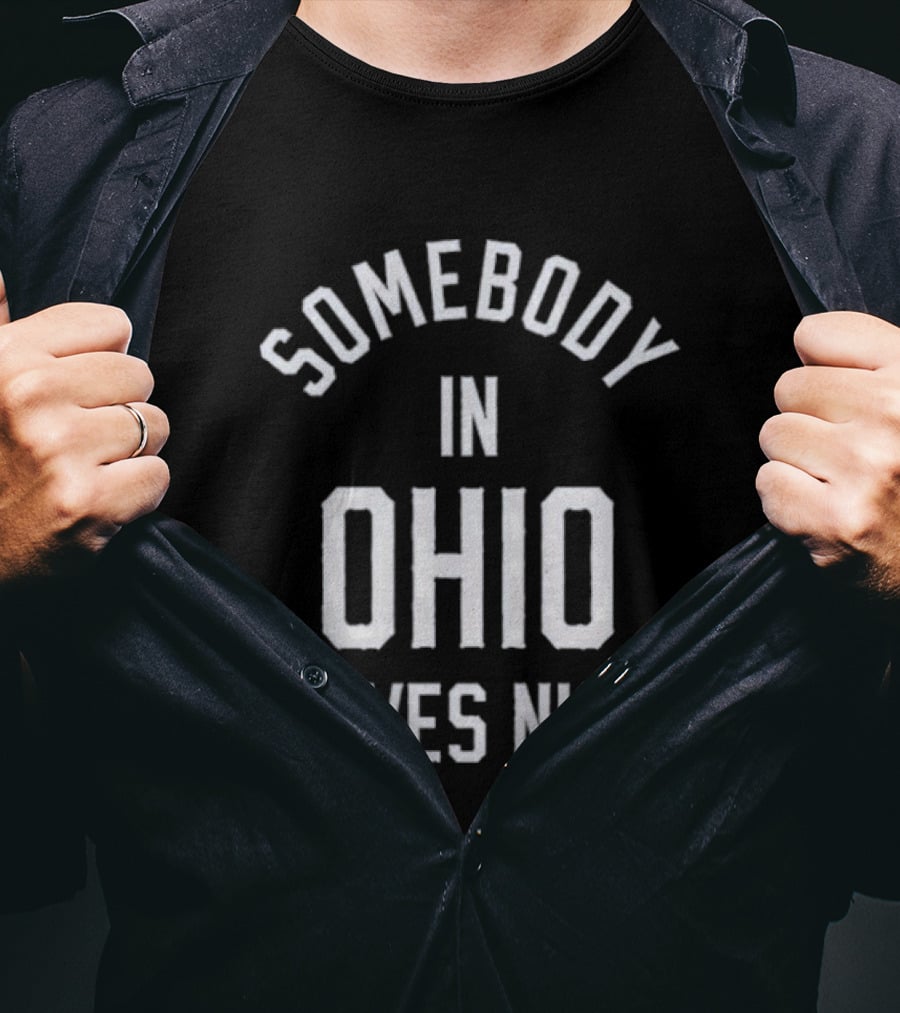 Jonas Brothers Somebody In Ohio Loves Nick T-Shirt