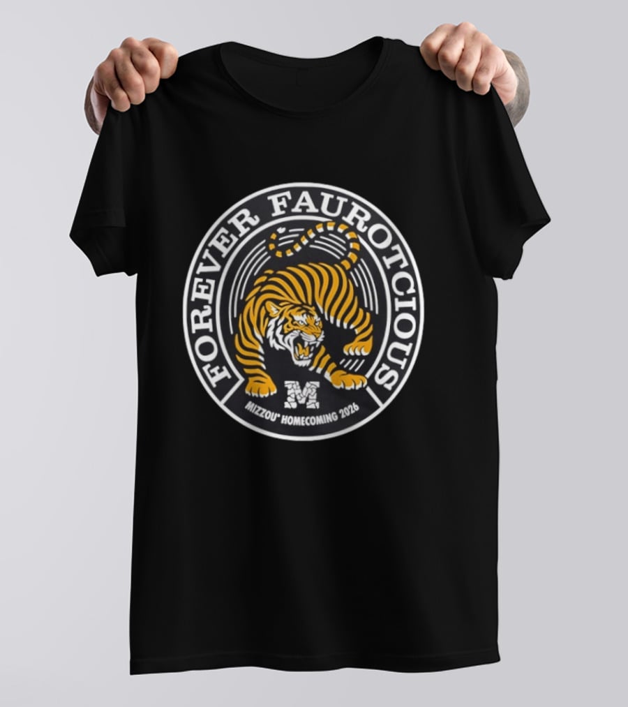 Forever Ferocious Mizzou Tigers Homecoming 2026 T-Shirt