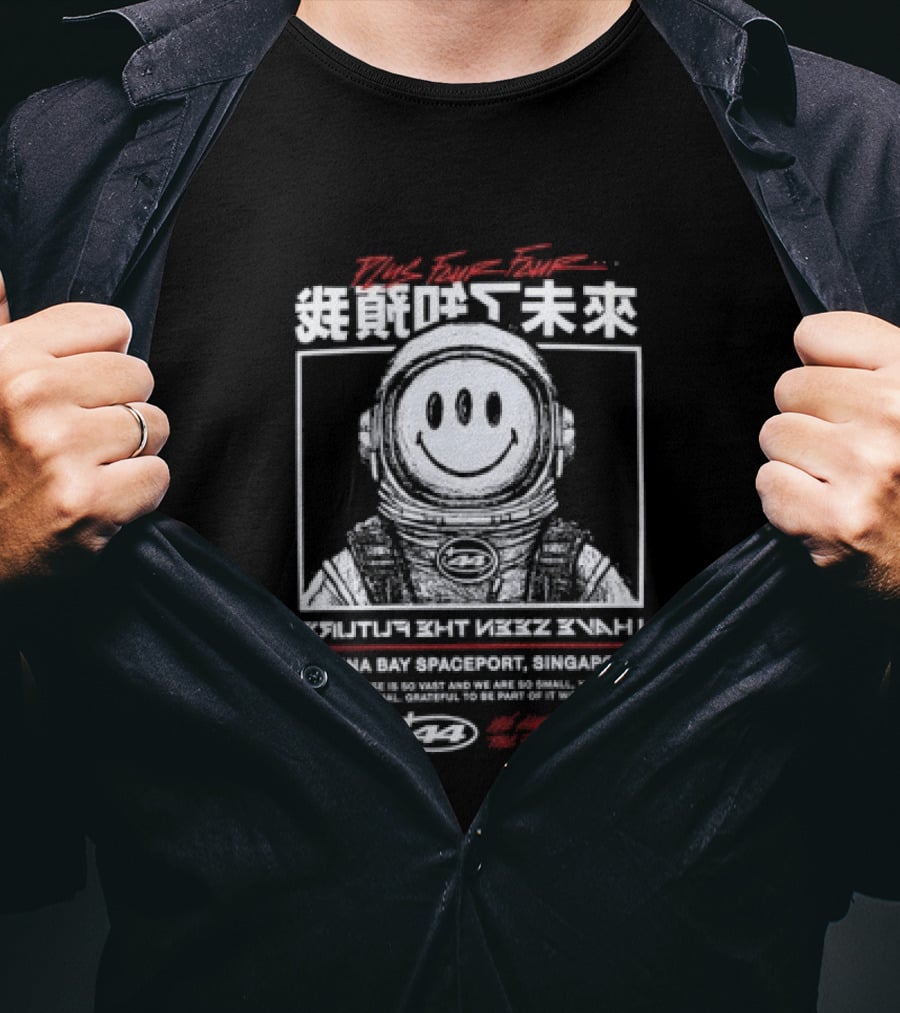 Plus44 Marina Bay Spaceport Singapore Future Astronaut T-Shirt