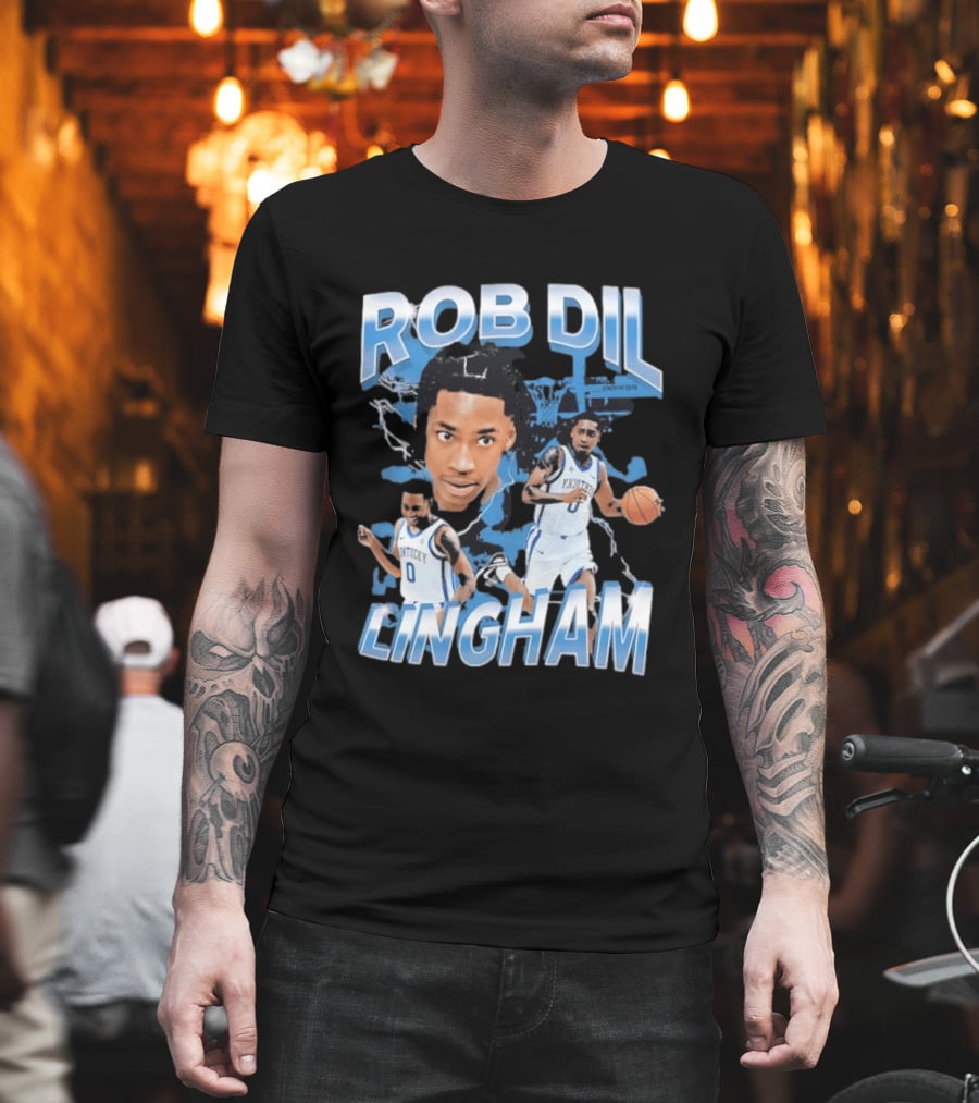 Rob Dillingham Kentucky Wildcats Basketball Player Bootleg T-Shirt