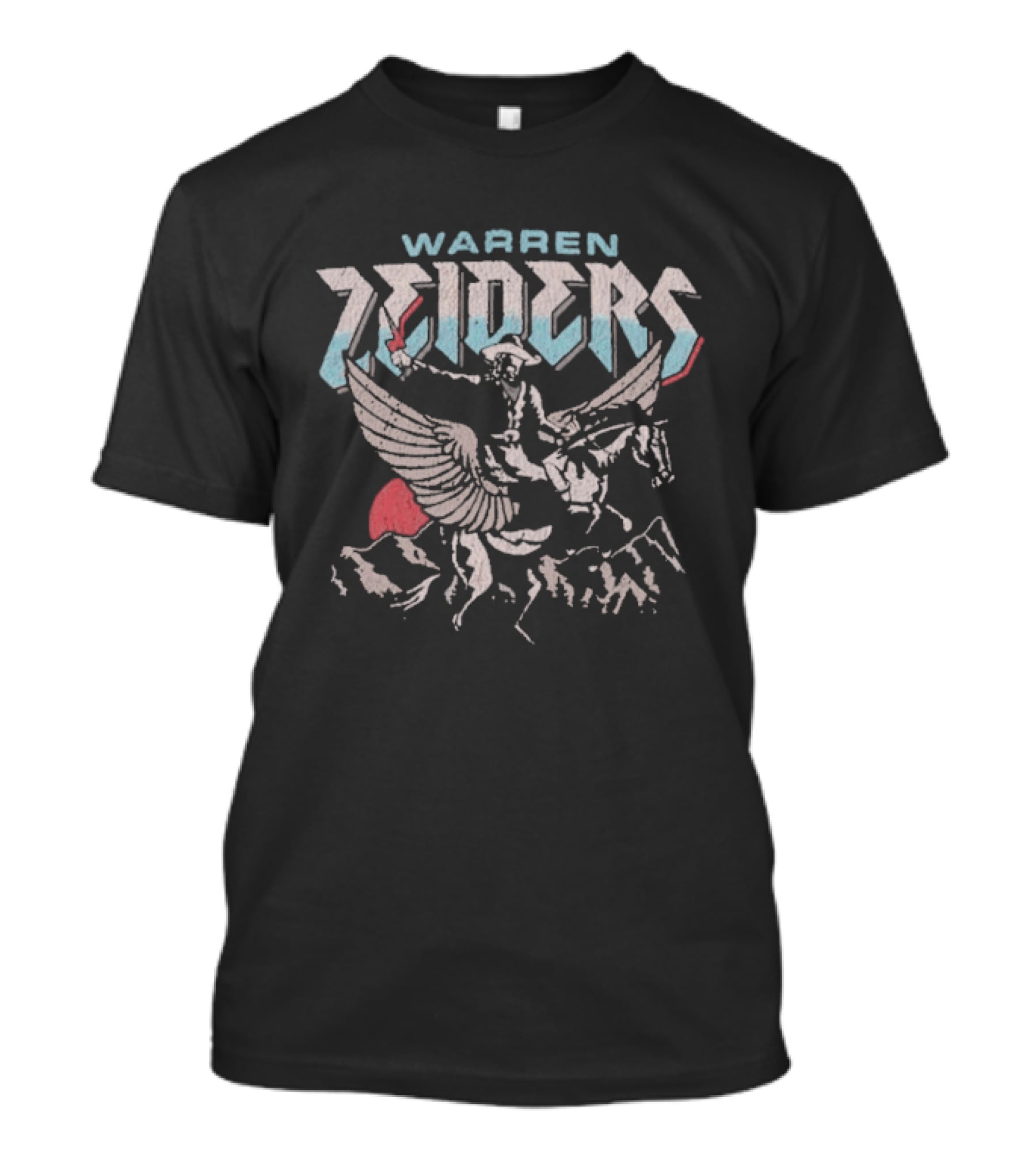 Warren Zeiders Pegasus Winged Horse Rider T-Shirt